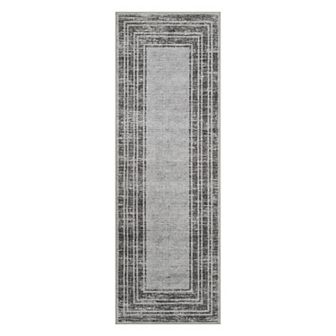 Washable Non Slip Indoor Area Rugs Foldable for Living Room Bedroom Modern Layered Shadows