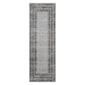 Washable Non Slip Indoor Area Rugs Foldable for Living Room Bedroom Modern Layered Shadows