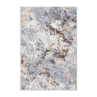 Machine Washable Non Slip Backing Foldable Area Rug for Living Room Bedroom