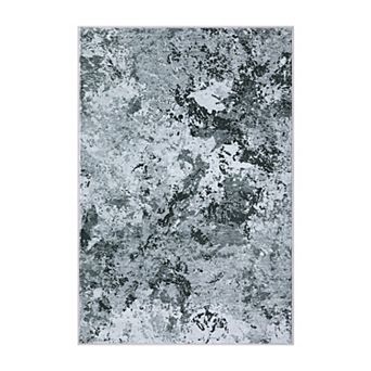 Machine Washable Non Slip Backing Foldable Area Rug for Living Room Bedroom