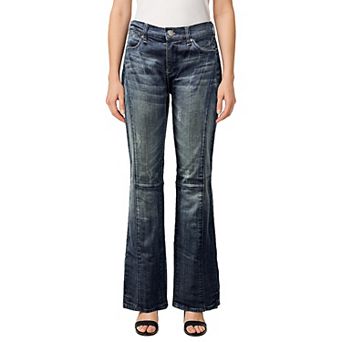 Women's Cut & Sewn Denim Flare Jeans