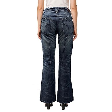 Women's Cut & Sewn Denim Flare Jeans