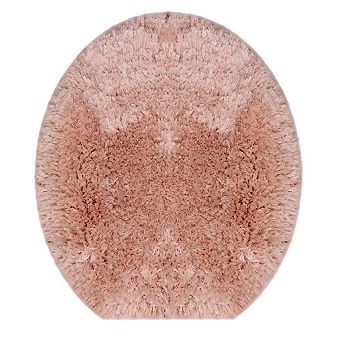 Element Soft Microfiber Toilet Lid Cover, Machine Washable, Fits Most Lids, Bathroom Décor, 18x18