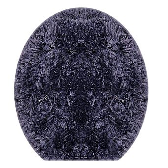 Element Soft Microfiber Toilet Lid Cover, Machine Washable, Fits Most Lids, Bathroom Décor, 18x18