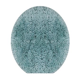 Element Soft Microfiber Toilet Lid Cover, Machine Washable, Fits Most Lids, Bathroom Décor, 18x18