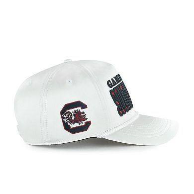 Women's '47 White South Carolina Gamecocks Outspoken Hitch Adjustable Hat