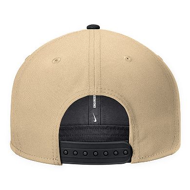Men's Nike Gold Army Black Knights Vintage Script Pro Dri-FIT Snapback Hat
