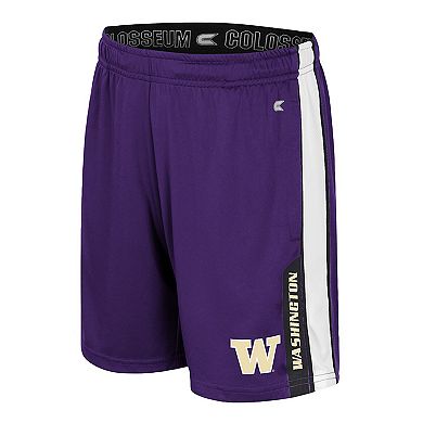 Youth Colosseum Purple Washington Huskies Gumbaldia Shorts