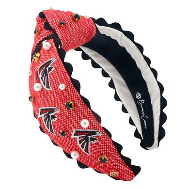 Brianna Cannon Atlanta Falcons Cross Stitch Headband
