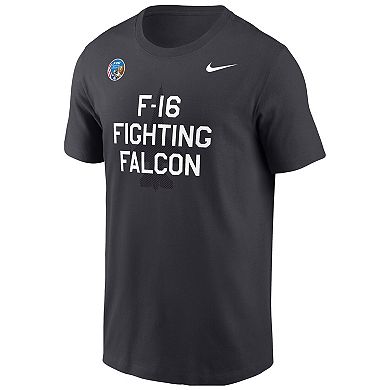 Men's Nike Anthracite Air Force Falcons APLS Fighting Falcon Collection Rivalry T-Shirt