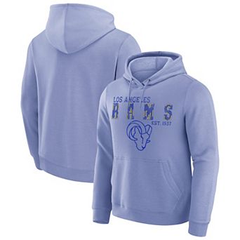 Men's Darius Rucker Collection by Fanatics Royal Los Angeles Rams Faded Hoodie