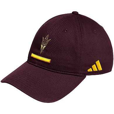 Men's adidas Maroon Arizona State Sun Devils Locker Room Adjustable Slouch Hat