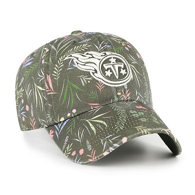 Women's '47 Green Tennessee Titans Verbena Clean Up Adjustable Hat