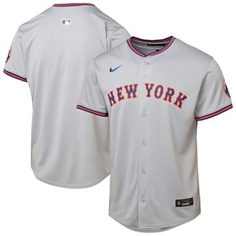 Youth Gray New York Mets Road Limited Jersey