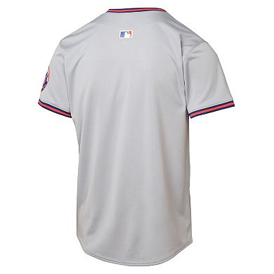Youth Gray New York Mets Road Limited Jersey