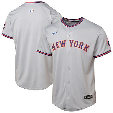 Youth Gray New York Mets Road Limited Jersey