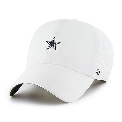 Men's '47 White Dallas Cowboys Flow Clean Up Adjustable Hat