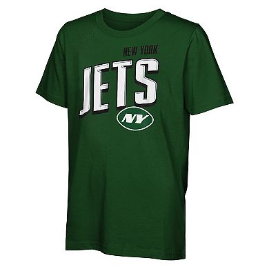 Preschool Outerstuff New York Jets The Mix Combo T-Shirt Set