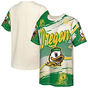Youth Outerstuff Cream Oregon Ducks Make Noise T-Shirt