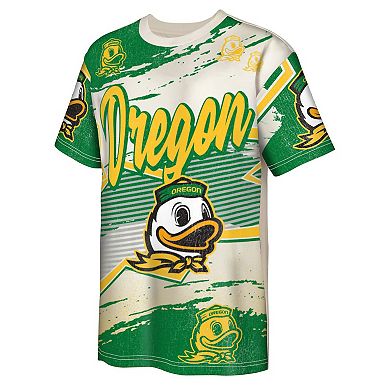 Youth Outerstuff Cream Oregon Ducks Make Noise T-Shirt