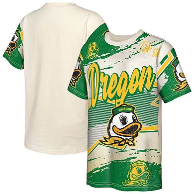 Youth Outerstuff Cream Oregon Ducks Make Noise T-Shirt