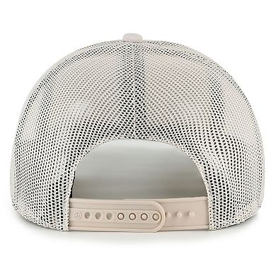 Unisex '47 Cream Ole Miss Rebels Core & Inline Gravestone Adjustable Trucker Hat