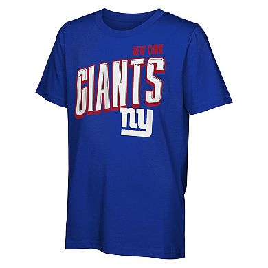 Preschool Outerstuff New York Giants The Mix Combo T-Shirt Set