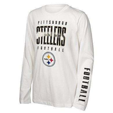 Preschool Outerstuff Pittsburgh Steelers The Mix Combo T-Shirt Set