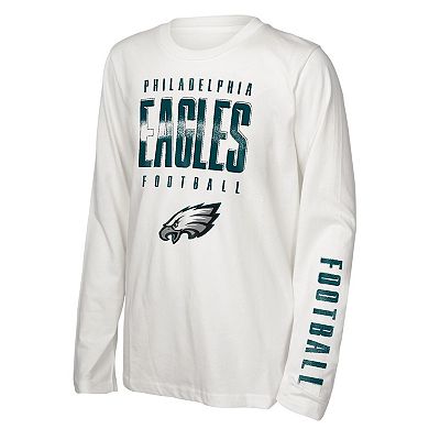 Preschool Outerstuff Philadelphia Eagles The Mix Combo T-Shirt Set