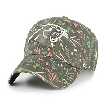Women's '47 Green Carolina Panthers Verbena Clean Up Adjustable Hat