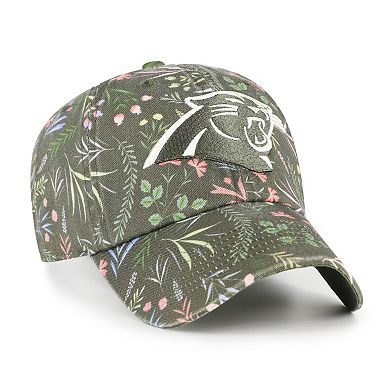 Women's '47 Green Carolina Panthers Verbena Clean Up Adjustable Hat