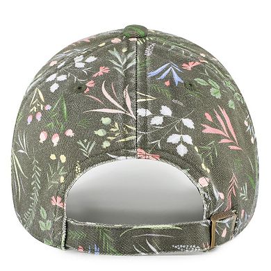 Women's '47 Green Carolina Panthers Verbena Clean Up Adjustable Hat