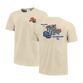 Unisex Image One Natural Florida Gators Hyper Local Swamp Postcard T-Shirt