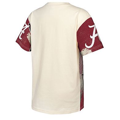 Youth Outerstuff Cream Alabama Crimson Tide Make Noise T-Shirt
