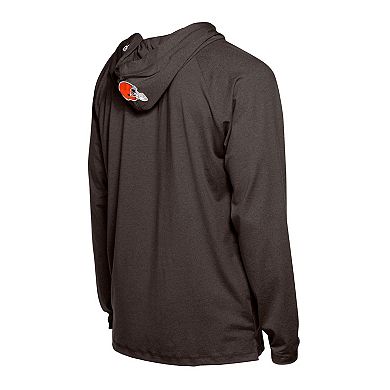 Men's New Era Brown Cleveland Browns Functional Fandom Hoodie