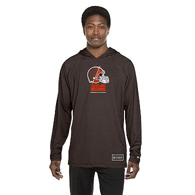 Men's New Era Brown Cleveland Browns Functional Fandom Hoodie