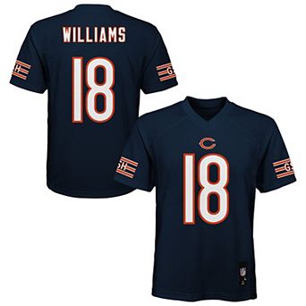 Preschool Outerstuff Caleb Williams Navy Chicago Bears Replica Player Jersey