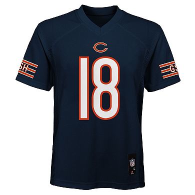 Preschool Outerstuff Caleb Williams Navy Chicago Bears Replica Player Jersey