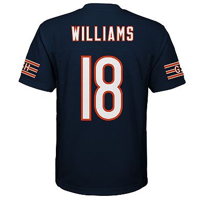 Preschool Outerstuff Caleb Williams Navy Chicago Bears Replica Player Jersey