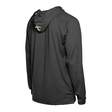 Men's New Era Black New Orleans Saints Functional Fandom Hoodie