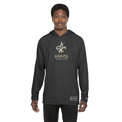 Men's New Era Black New Orleans Saints Functional Fandom Hoodie
