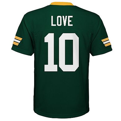 Preschool Outerstuff Jordan Love Green Green Bay Packers Replica Player Jersey
