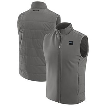 Men's J. Palmer Graphite Seattle Seahawks Front Office Full-Zip Vest