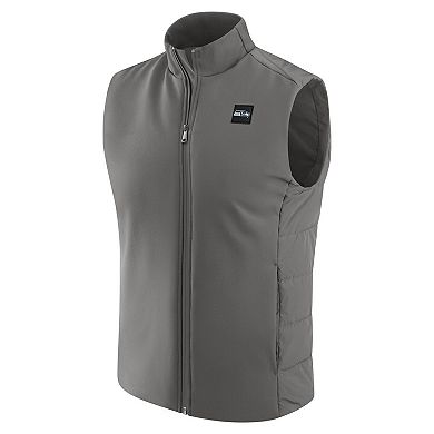 Men's J. Palmer Graphite Seattle Seahawks Front Office Full-Zip Vest