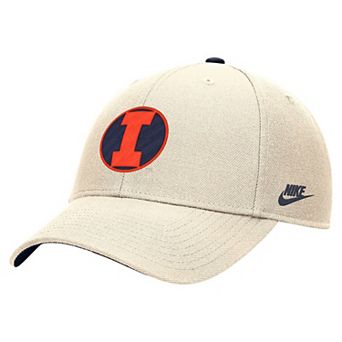 Men's Nike Natural Illinois Fighting Illini Vintage Rise Adjustable Hat