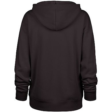 Women's '47 Brown Cleveland Browns Whirlwind Naomi Pullover Hoodie