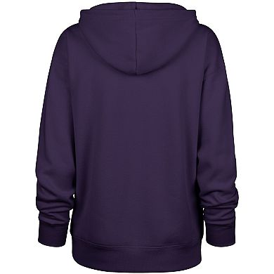 Women's '47 Purple Minnesota Vikings Whirlwind Naomi Pullover Hoodie