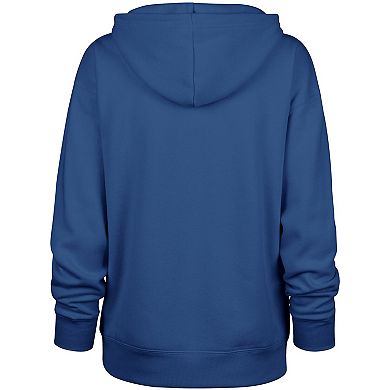 Women's '47 Royal New York Giants Whirlwind Naomi Pullover Hoodie