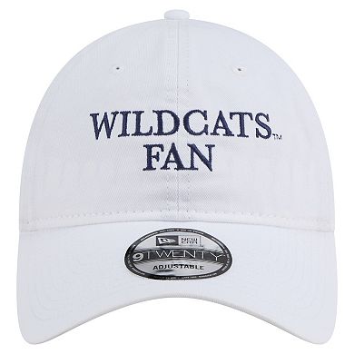 Men's New Era White Arizona Wildcats Fan 9TWENTY Adjustable Hat