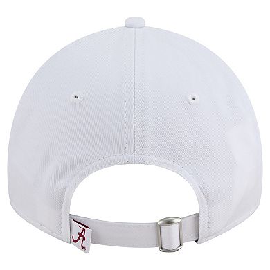 Men's New Era White Alabama Crimson Tide Fan 9TWENTY Adjustable Hat